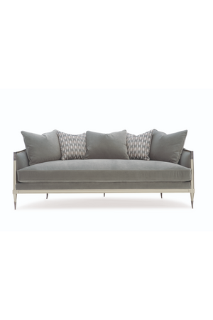   Gray Sofa With Cushions | Oroa.com