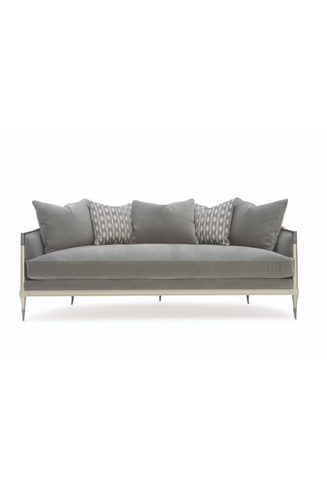   Gray Sofa With Cushions | Oroa.com