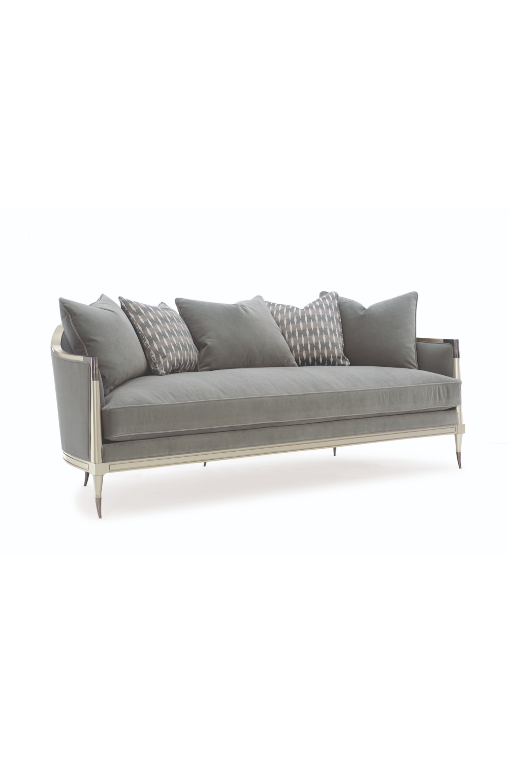   Gray Sofa With Cushions | Oroa.com