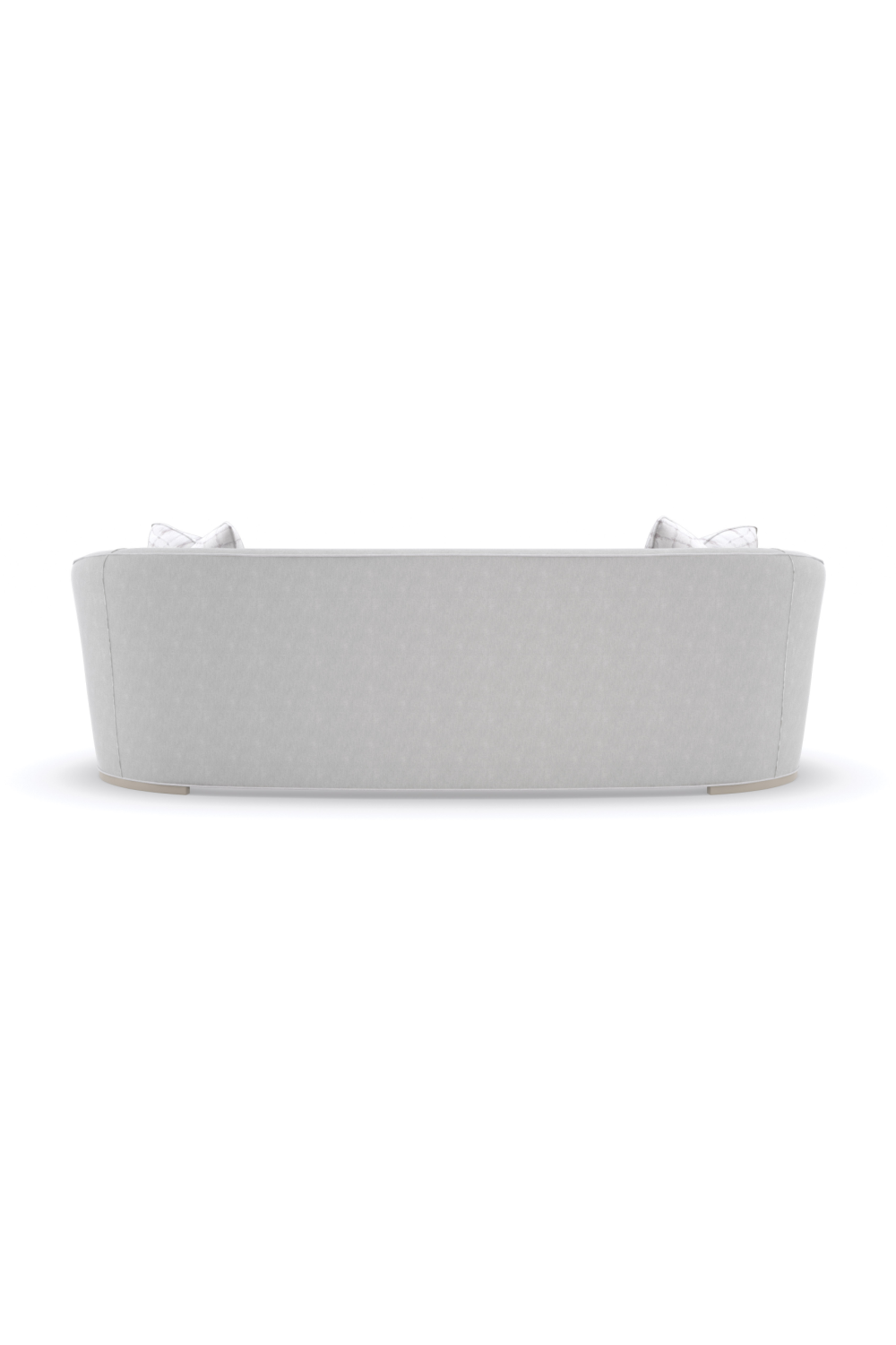  Light Gray Curved Sofa | Oroa.com