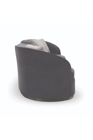   Black Organic-Shaped Sofa | Oroa.com
