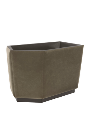   Mohair Storage Ottoman | Oroa.com