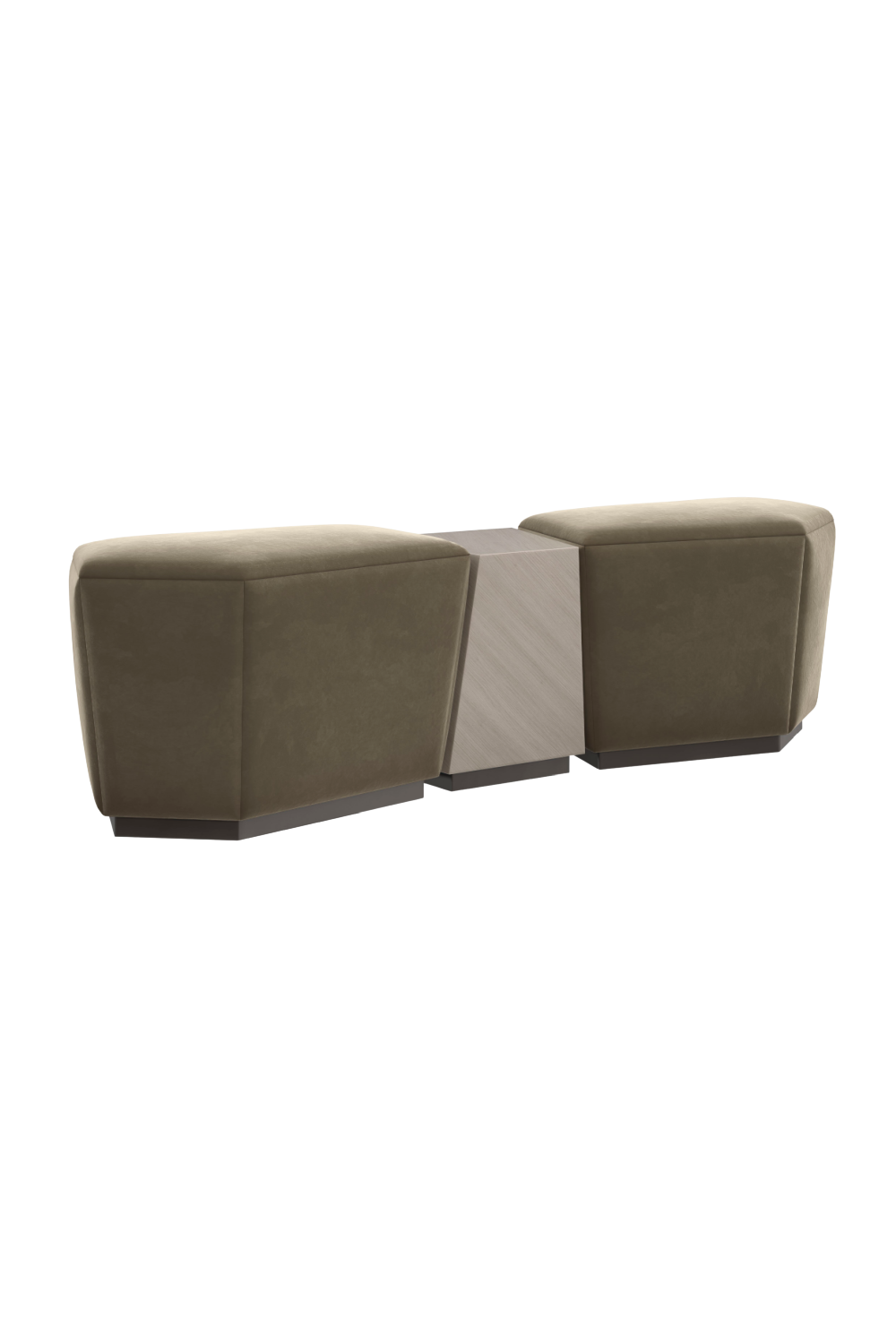   Mohair Storage Ottoman | Oroa.com