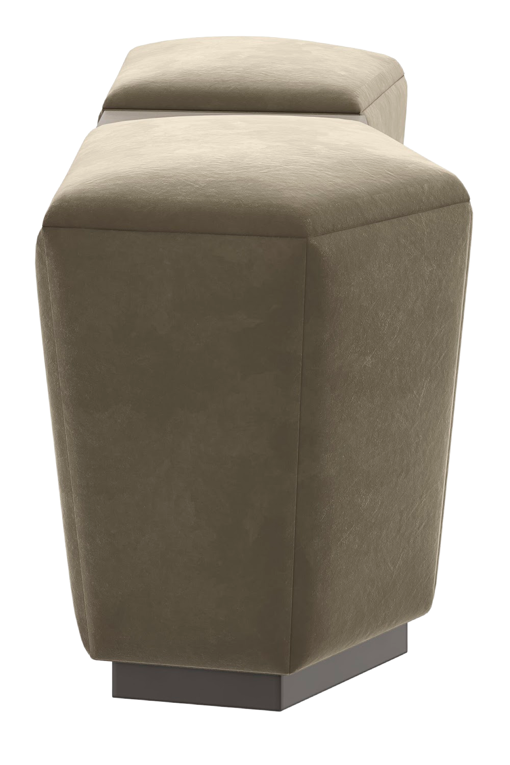   Mohair Storage Ottoman | Oroa.com
