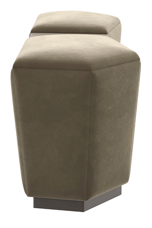   Mohair Storage Ottoman | Oroa.com