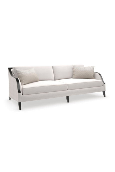   Cream Basketweave Sofa | Oroa.com