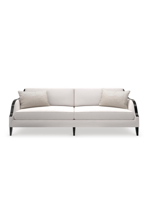  Cream Basketweave Sofa | Oroa.com