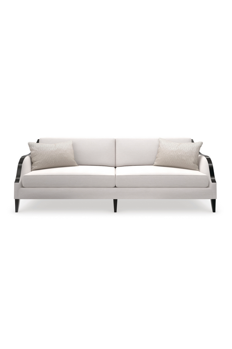   Cream Basketweave Sofa | Oroa.com