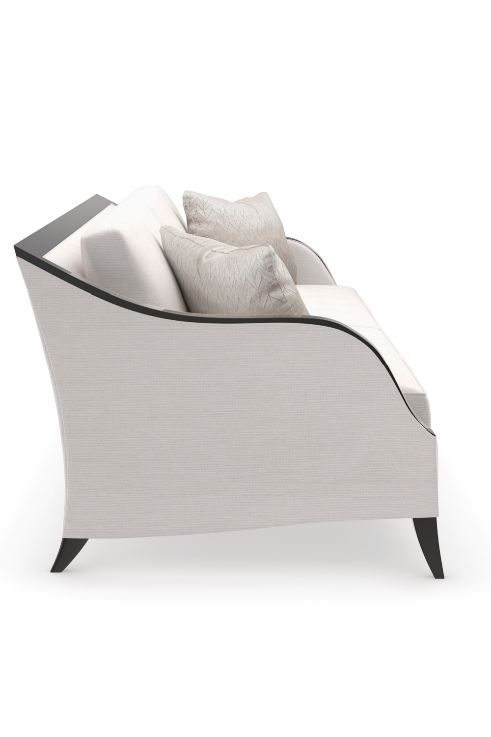   Cream Basketweave Sofa | Oroa.com