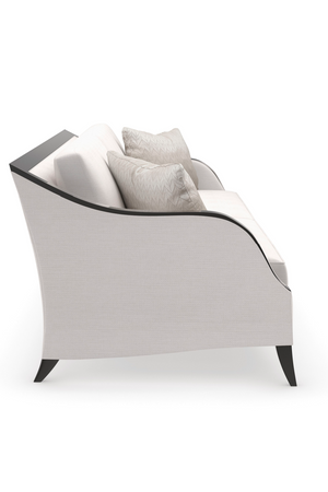   Cream Basketweave Sofa | Oroa.com