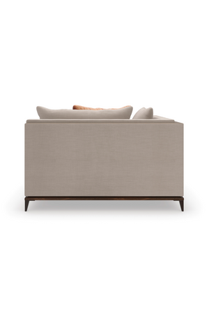   Taupe Modern Sectional Sofa | Oroa.com