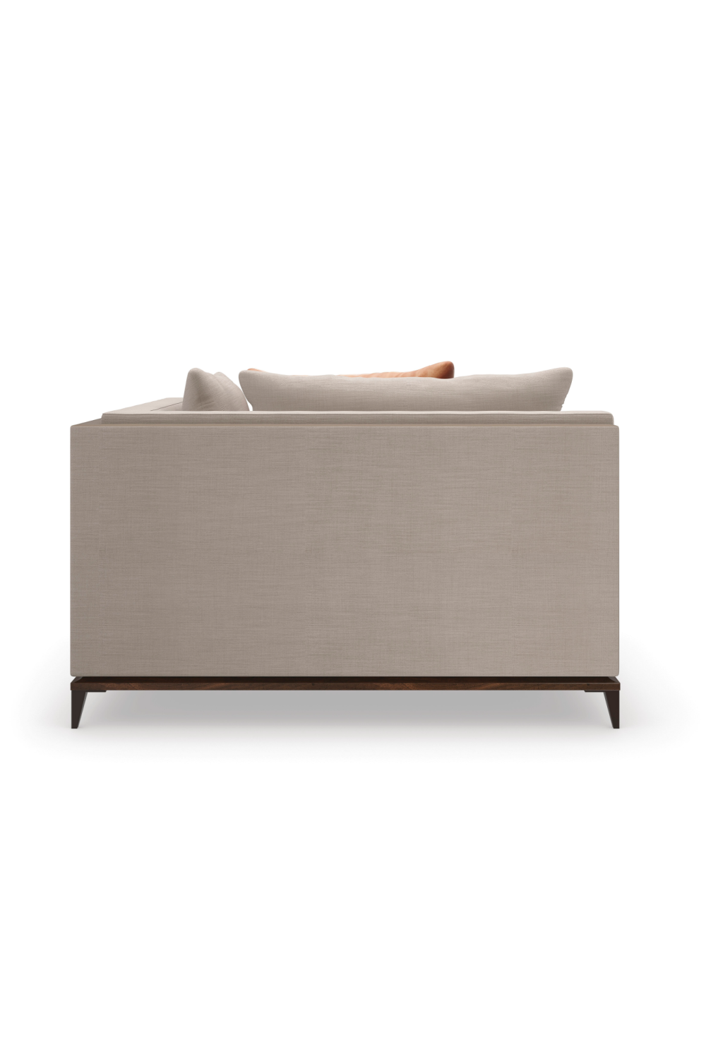   Taupe Modern Sectional Sofa | Oroa.com