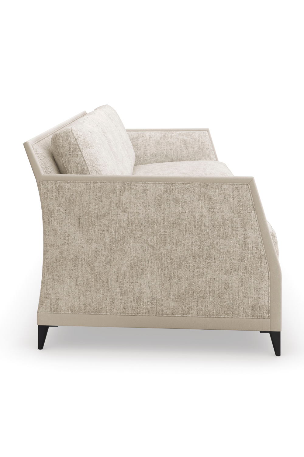   Cream Chenille Sofa | Oroa.com