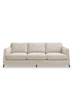   Cream Chenille Sofa | Oroa.com
