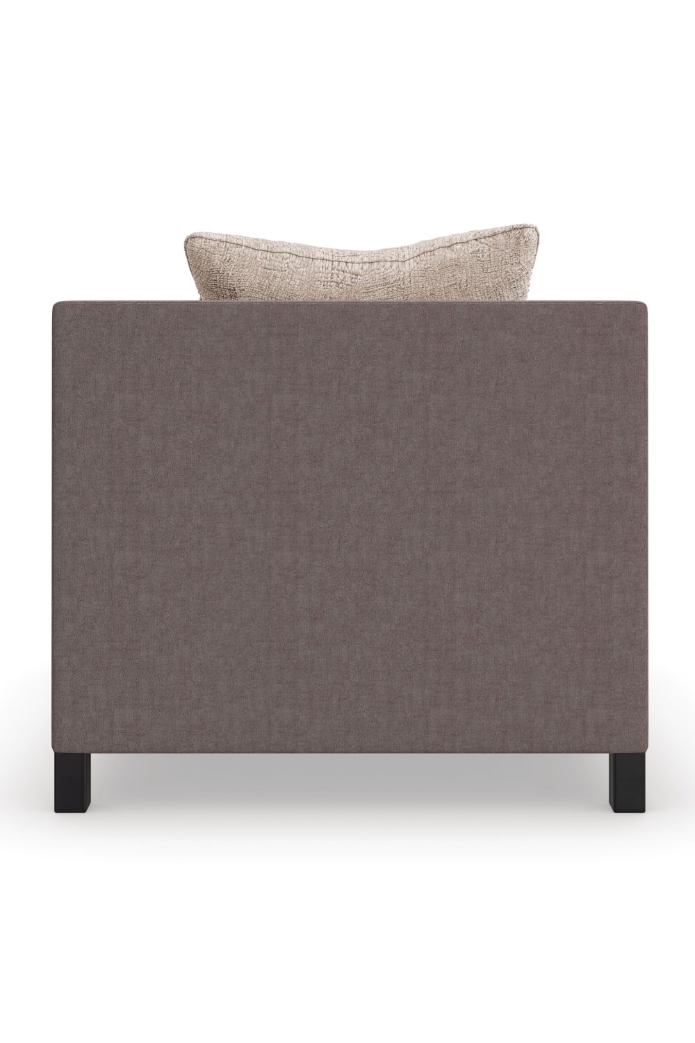   Brown Upholstered Sectional Chair | Oroa.com
