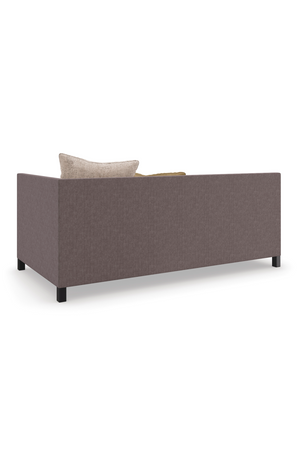   Brown Upholstered Sectional Chair | Oroa.com