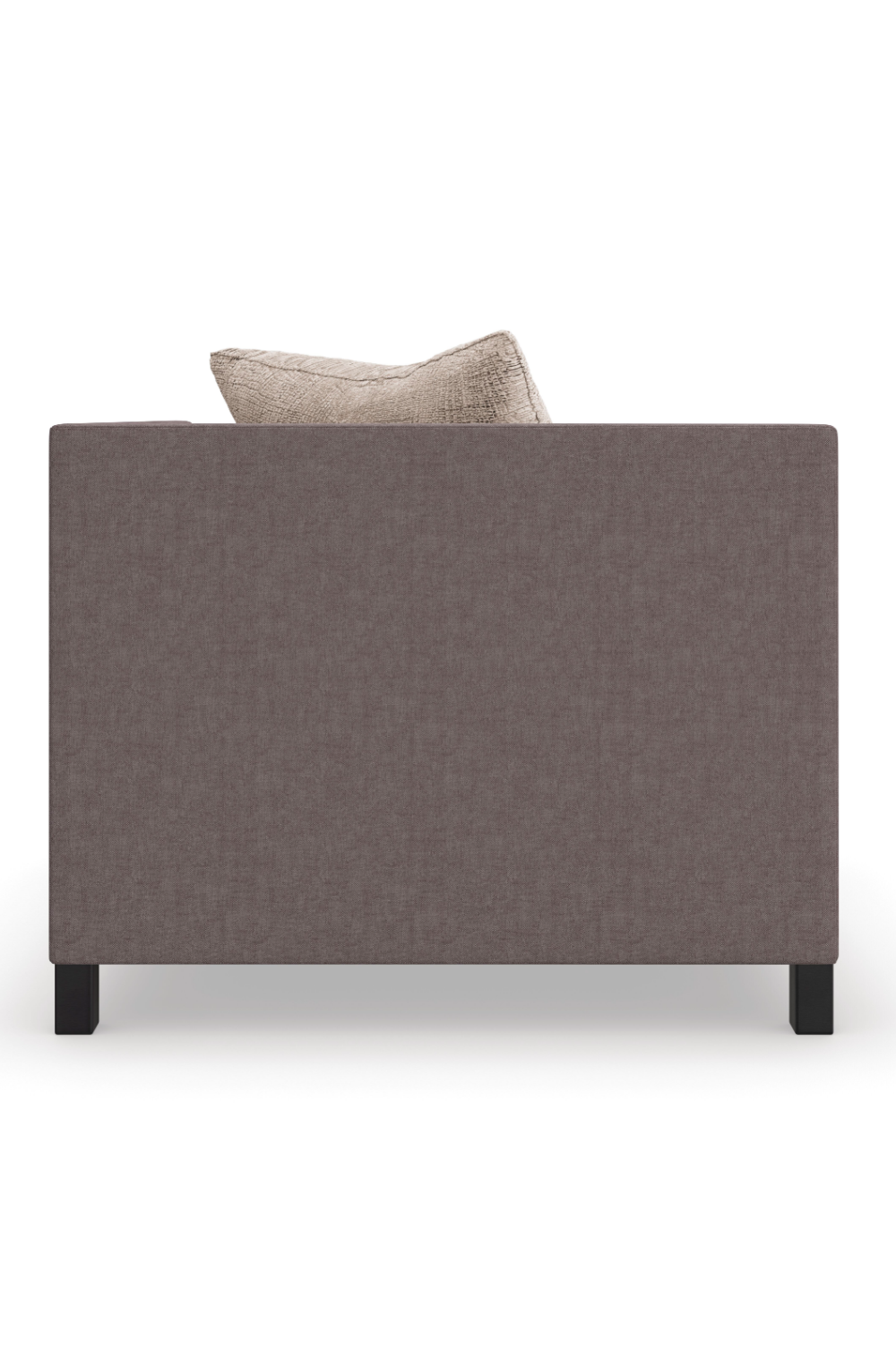   Brown Upholstered Sectional Chair | Oroa.com