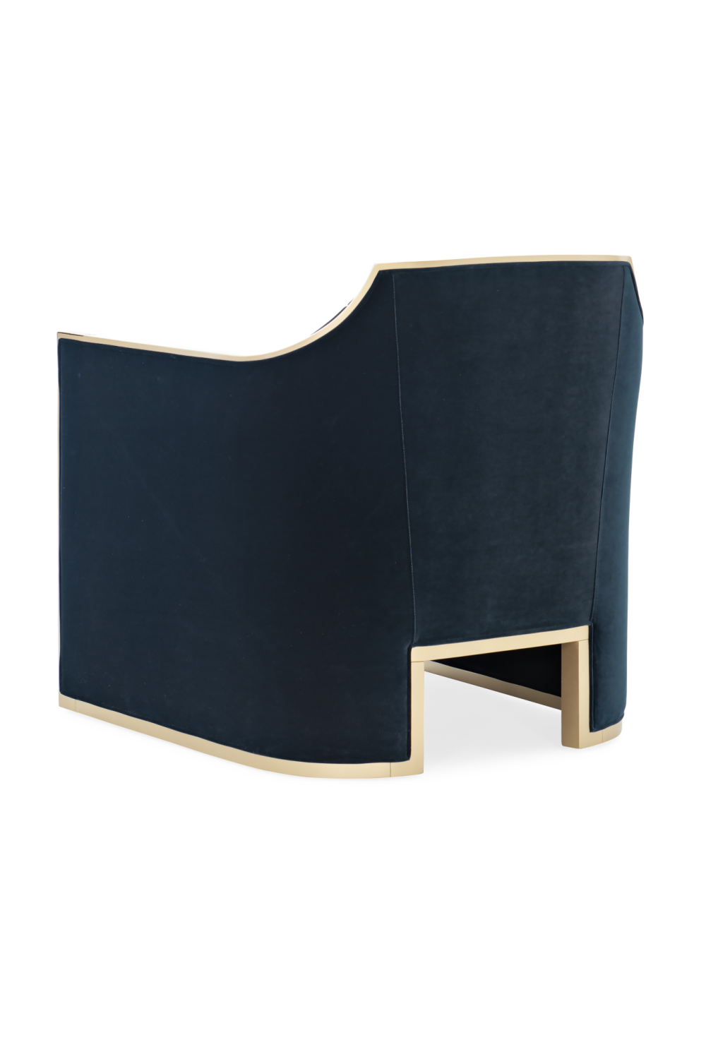   Blue Velvet Lounge Chair | Oroa.com