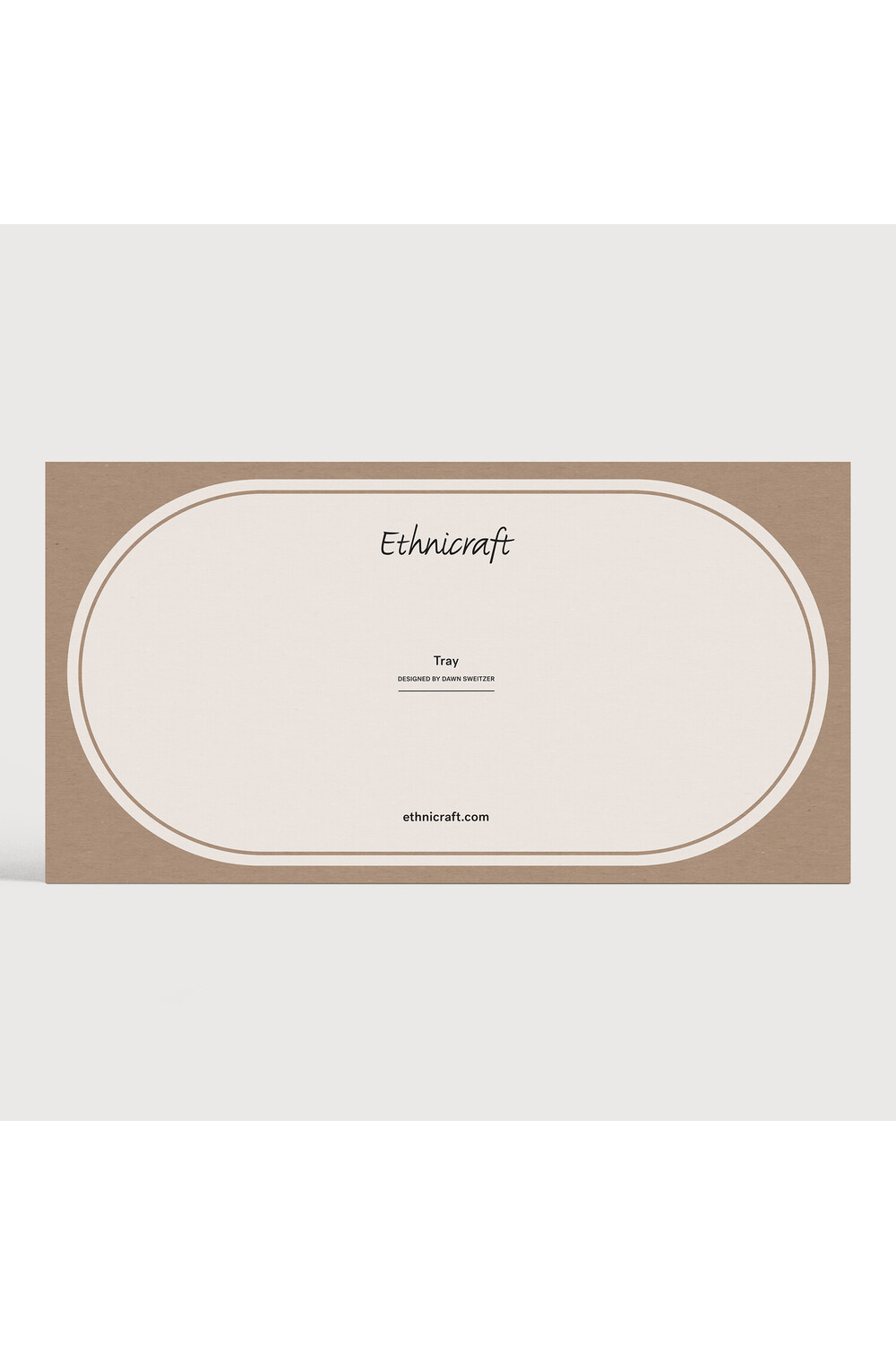   Oblong Hand-Painted Glass Tray | Oroa.com