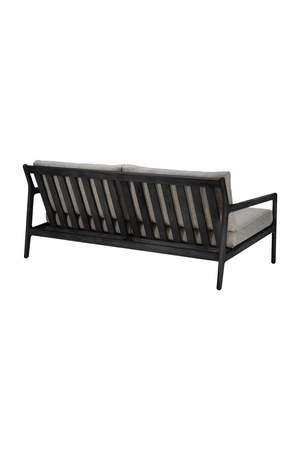   Black Teak Outdoor Sofa | Oroa.com
