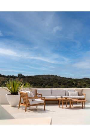   Teak 3+ Seater Outdoor Sofa | Oroa.com