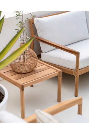   Teak Outdoor Side Table | Oroa.com