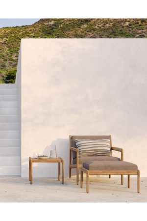   Teak Framed Outdoor Lounge Chair | Oroa.com