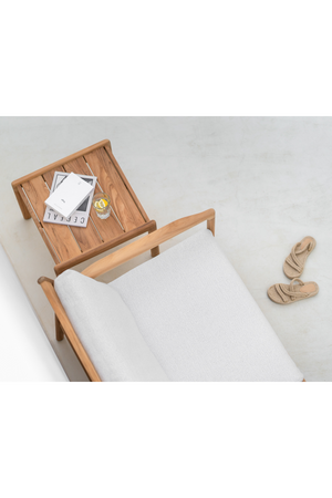   Teak Outdoor Side Table | Oroa.com