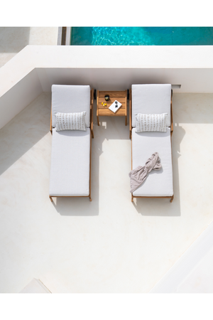   Teak Outdoor Side Table | Oroa.com
