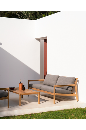   Teak Framed Outdoor Sofa | Oroa.com