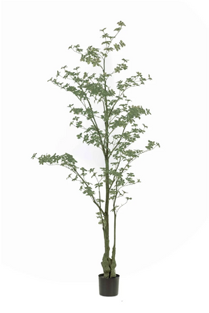   Green Flowering Faux Plant Set (2) | Oroa.com