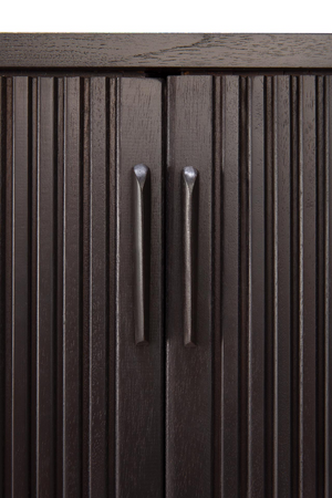   Varnished Teak Industrial Sideboard | Oroa.com