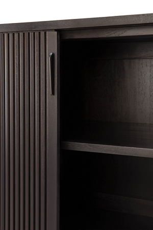   Varnished Teak Industrial Sideboard | Oroa.com