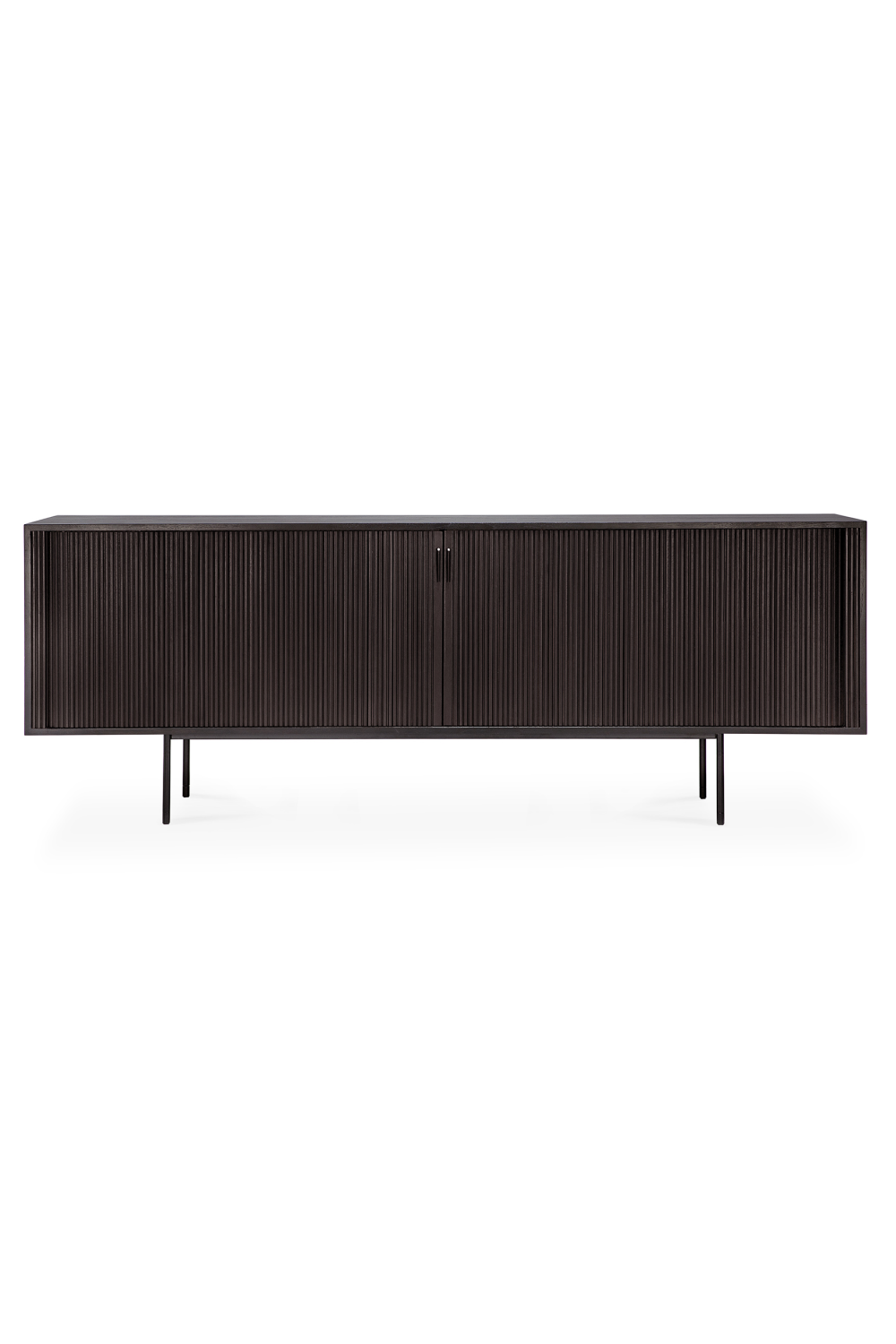   Varnished Teak Industrial Sideboard | Oroa.com