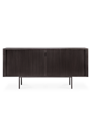   Varnished Teak Industrial Sideboard | Oroa.com