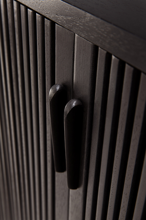   Varnished Teak Industrial Sideboard | Oroa.com