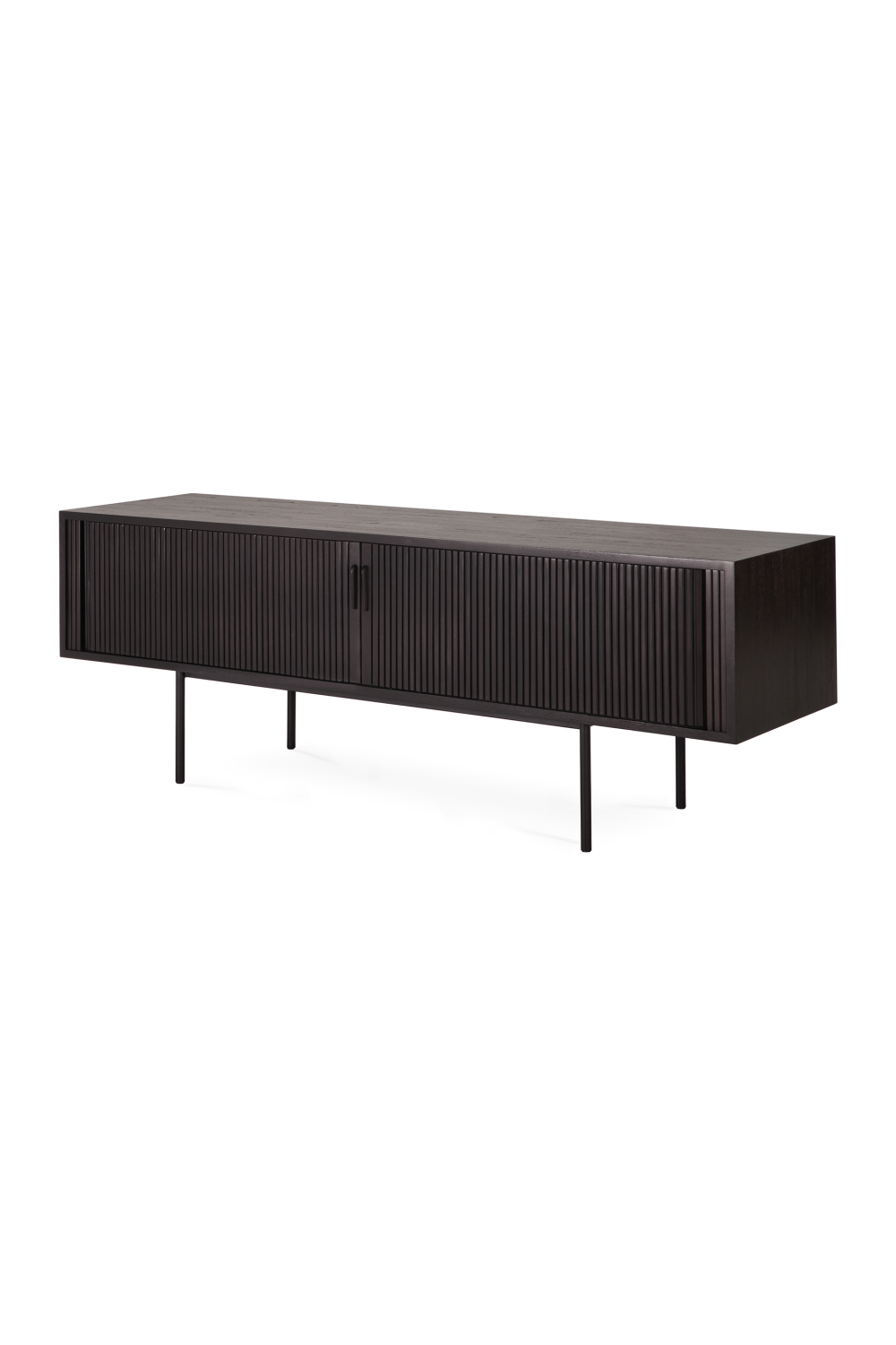   Black Teak TV Cupboard | Oroa.com