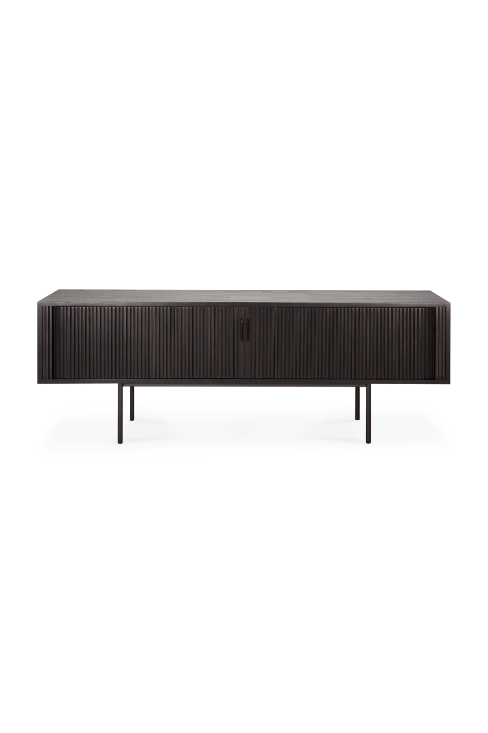   Black Teak TV Cupboard | Oroa.com