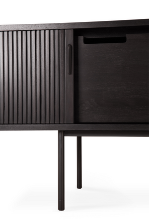   Black Teak TV Cupboard | Oroa.com