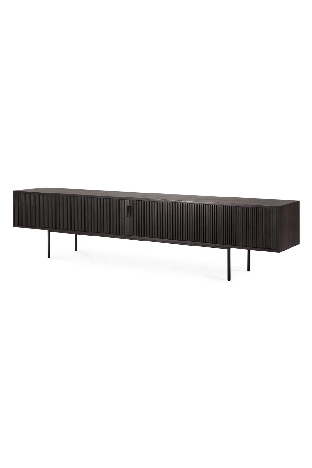   Black Teak TV Cupboard | Oroa.com