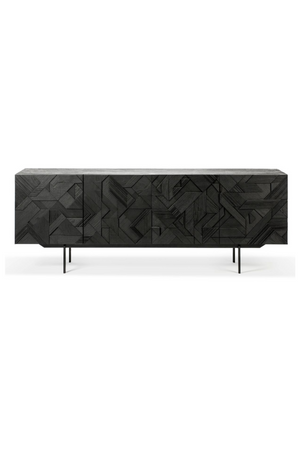   Black Teak Sideboard | Oroa.com