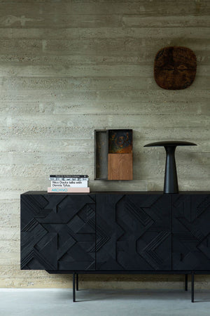   Black Teak Sideboard | Oroa.com