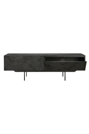  Black Teak Media Unit | Oroa.com