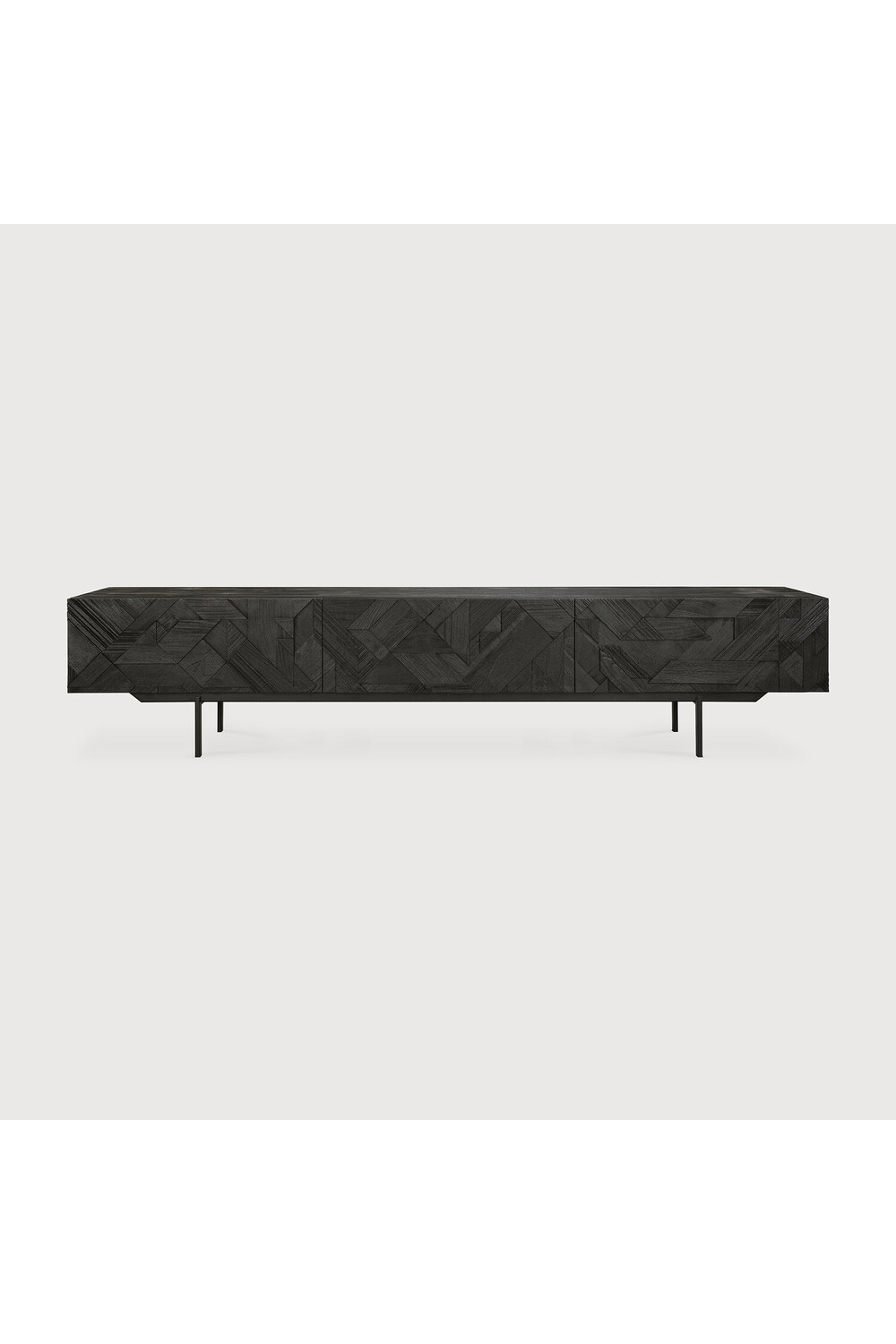   Black Teak Media Unit | Oroa.com