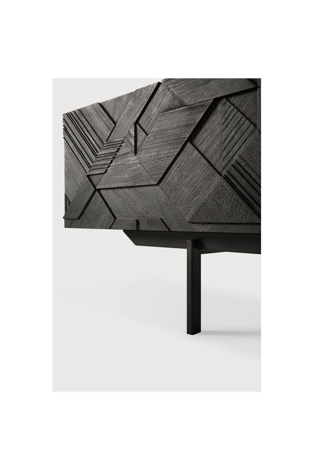   Black Teak Media Unit | Oroa.com