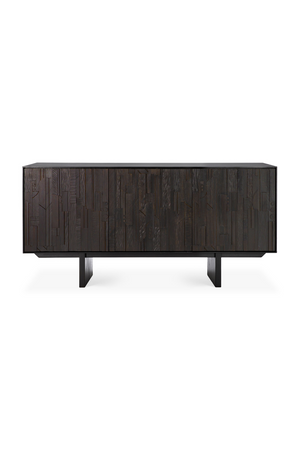   Black Teak Industrial Sideboard | Oroa.com