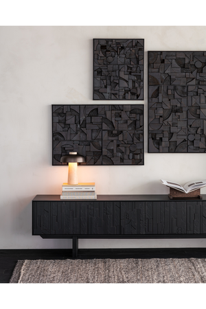   Black Mahogany TV Cabinet | Oroa.com