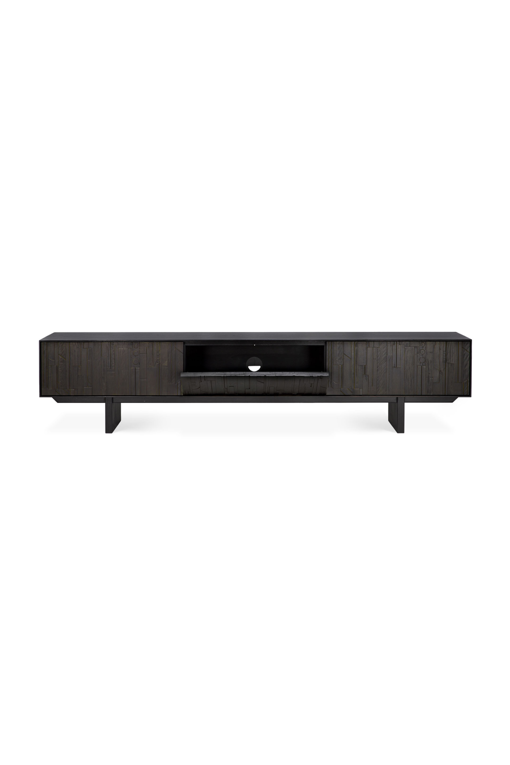   Black Mahogany TV Cabinet | Oroa.com