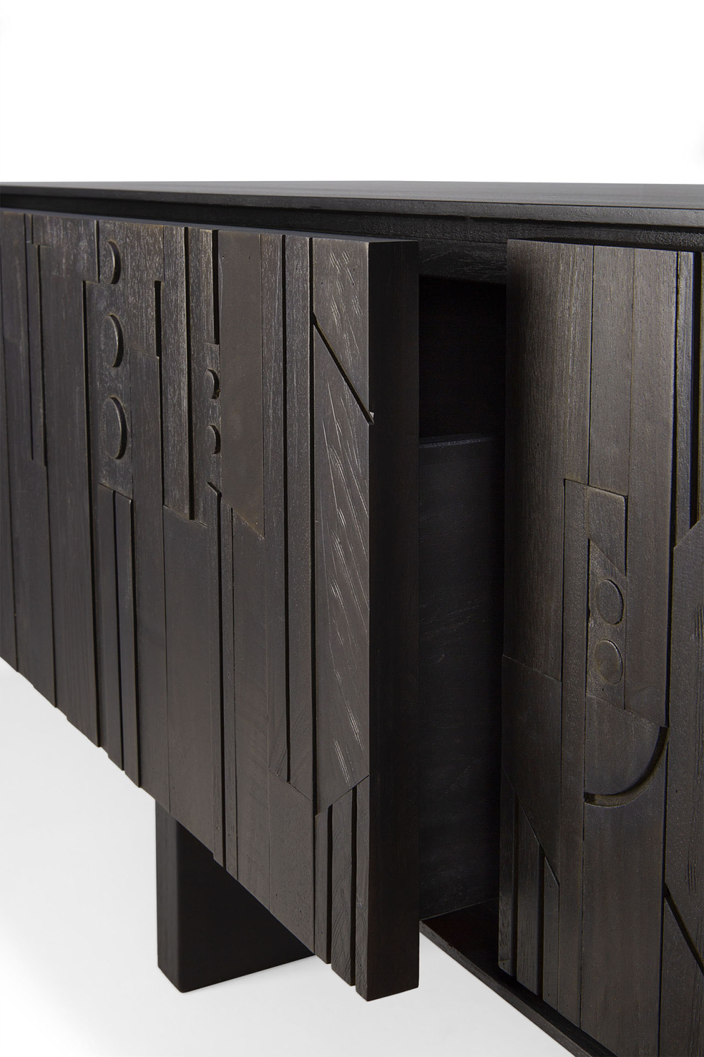   Black Mahogany TV Cabinet | Oroa.com