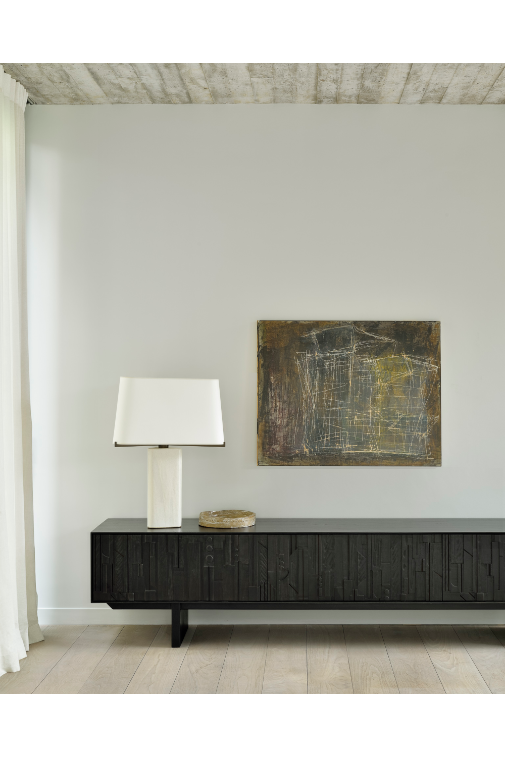   Black Mahogany TV Cabinet | Oroa.com